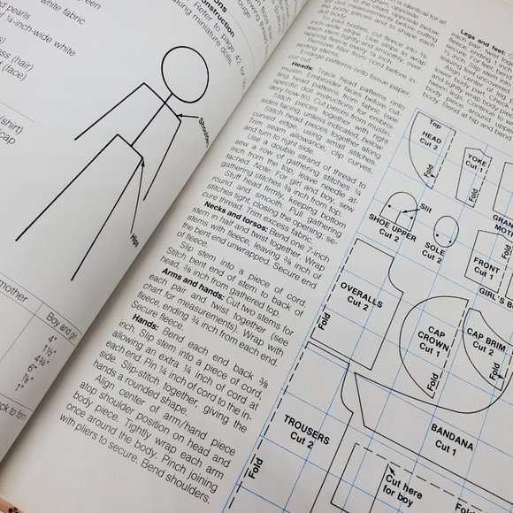 Cherished Dolls To Make For Fun Better Homes and Gardens HC Vintage 1984 - Picture 14 of 14